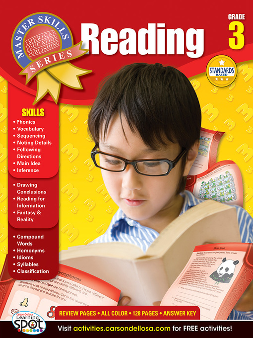 Title details for Reading, Grade 3 by Carson Dellosa Education - Available
